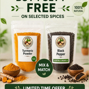 Turmeric Powder + Black Pepper Whole Combo